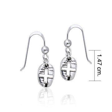 Just Add Coffee Bean Earrings TE629 - Jewelry
